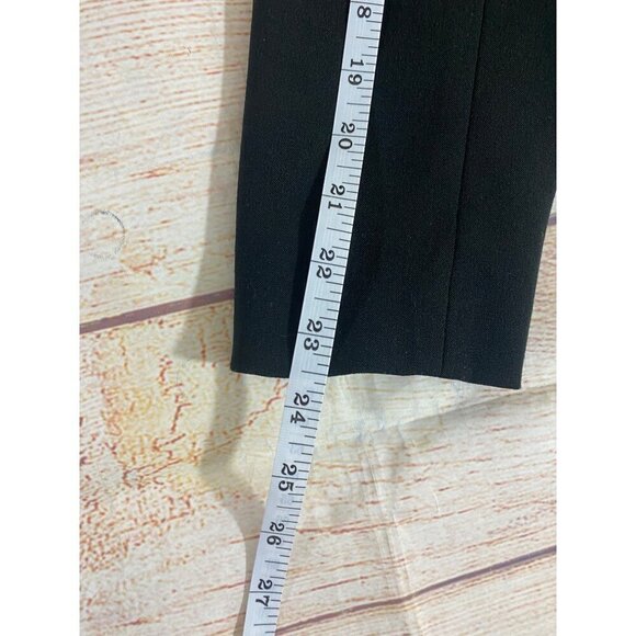 Vintage Cache Women's Black Ruched Button Front Blazer - 6 - Picture 11 of 12